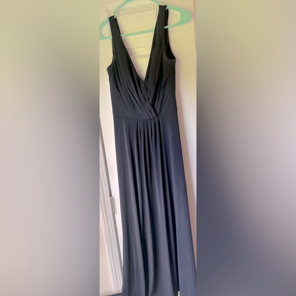 Elegant Navy Blue Bridesmaid or Formal Dress